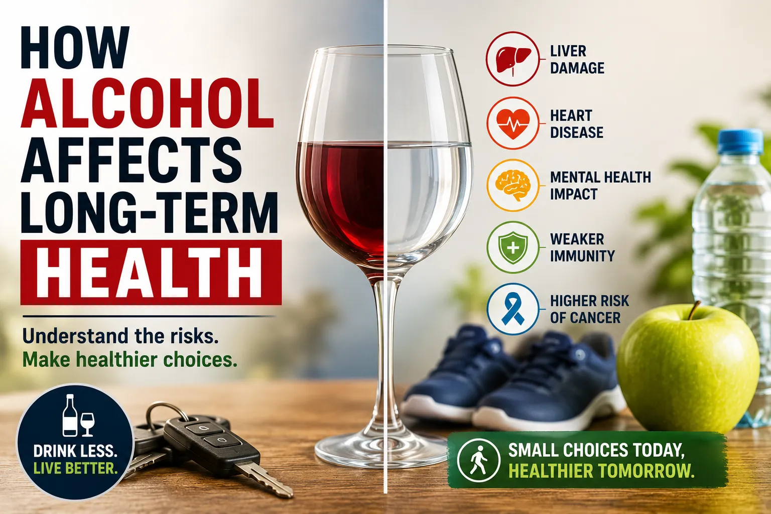 How Alcohol Affects Long-Term Health