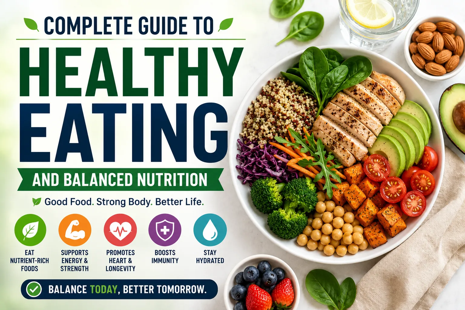 Complete Guide to Healthy Eating and Balanced Nutrition