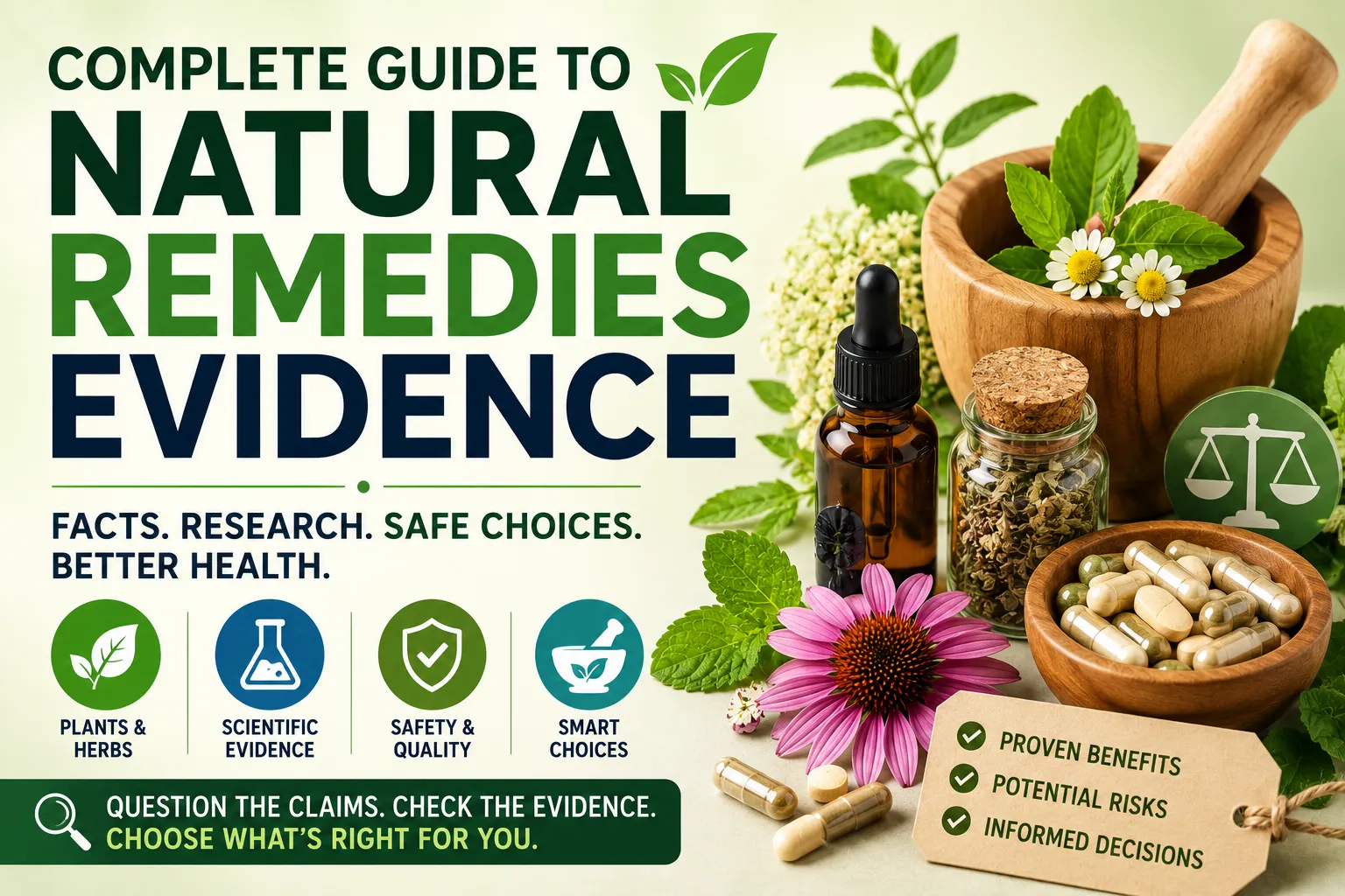 Complete Guide to Natural Remedies Evidence