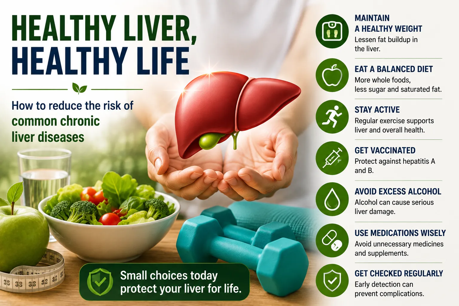 How to Reduce the Risk of Common Chronic Liver Diseases