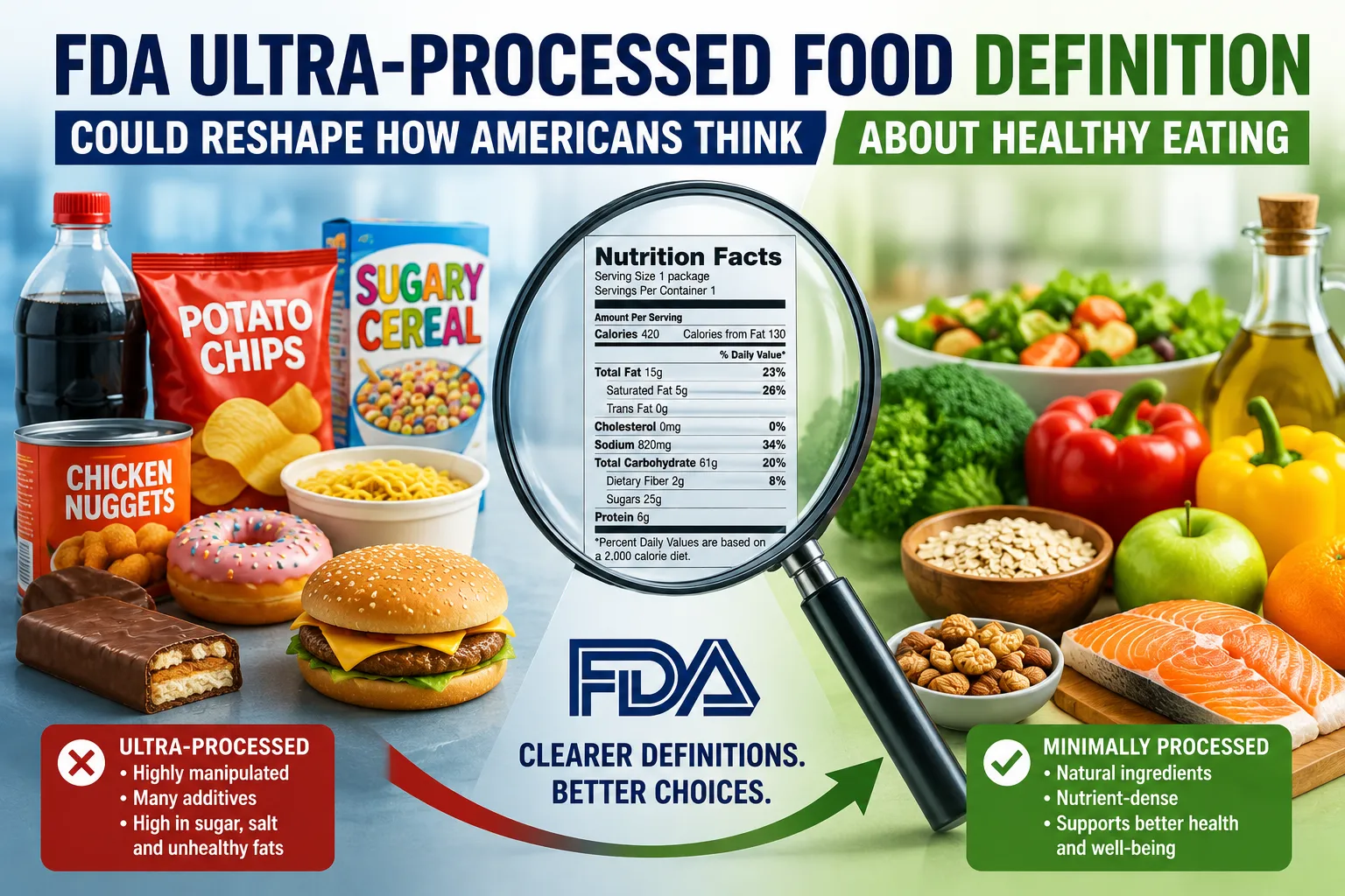 FDA Ultra-Processed Food Definition Could Reshape How Americans Think About Healthy Eating