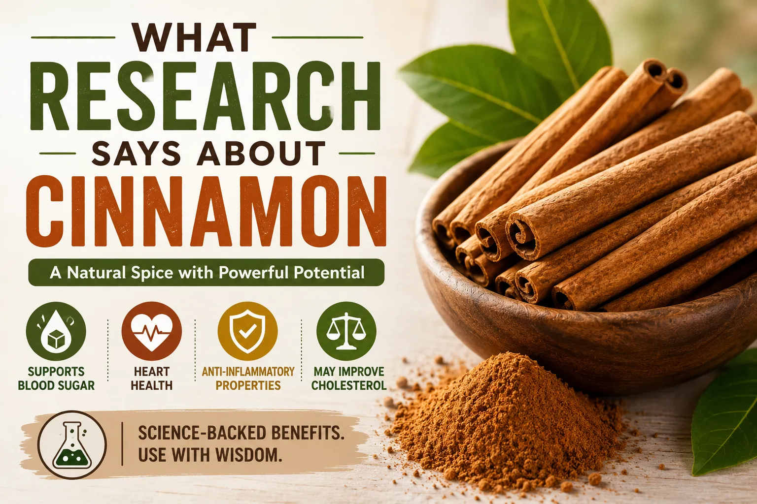 What Research Says About Cinnamon