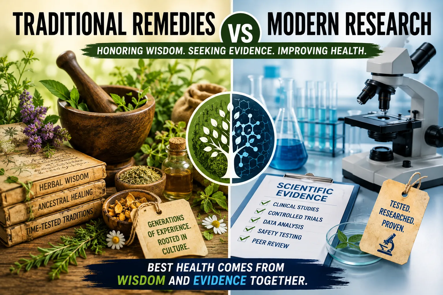 Traditional Remedies Versus Modern Research