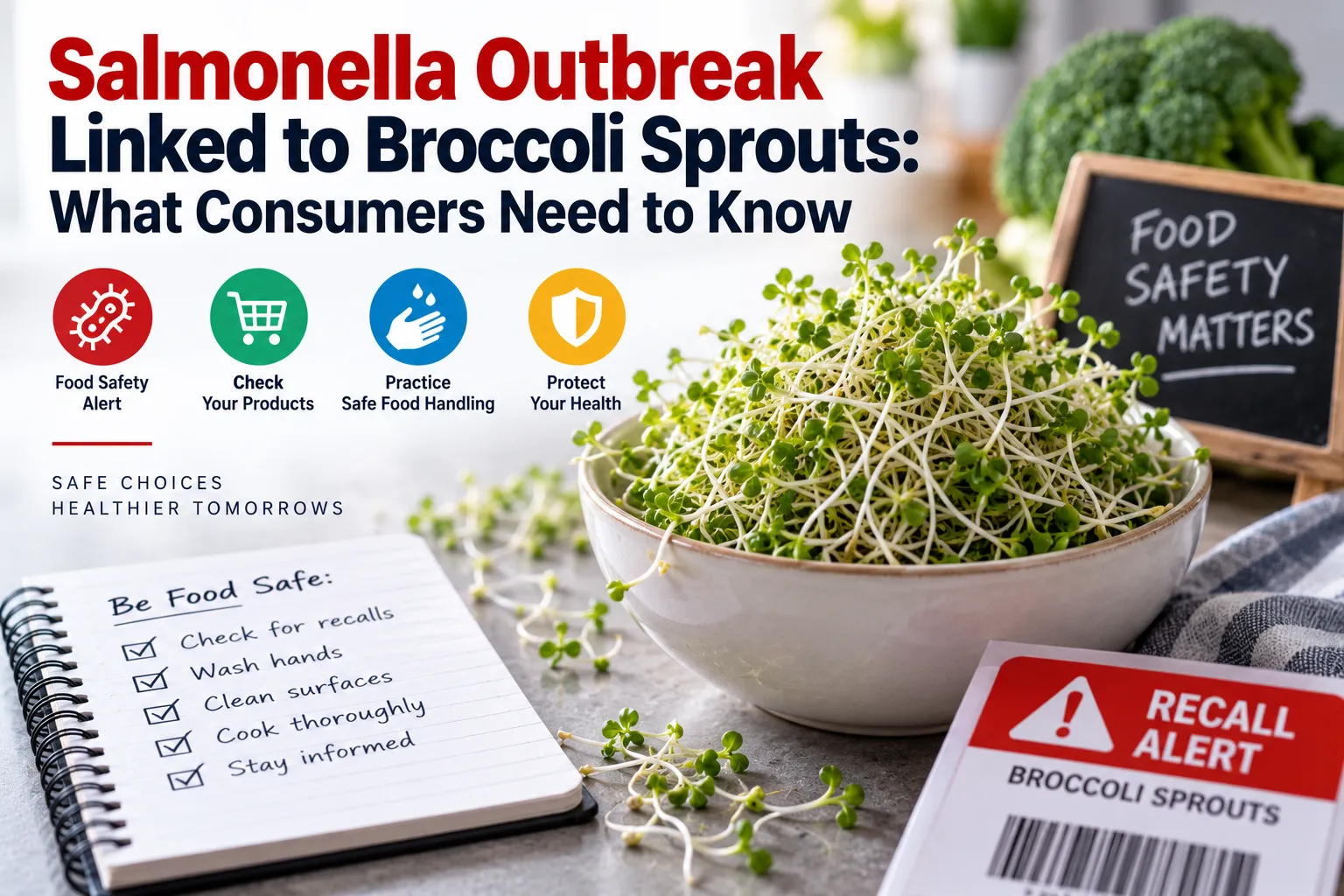Salmonella Outbreak Linked to Broccoli Sprouts: What Consumers Need to Know