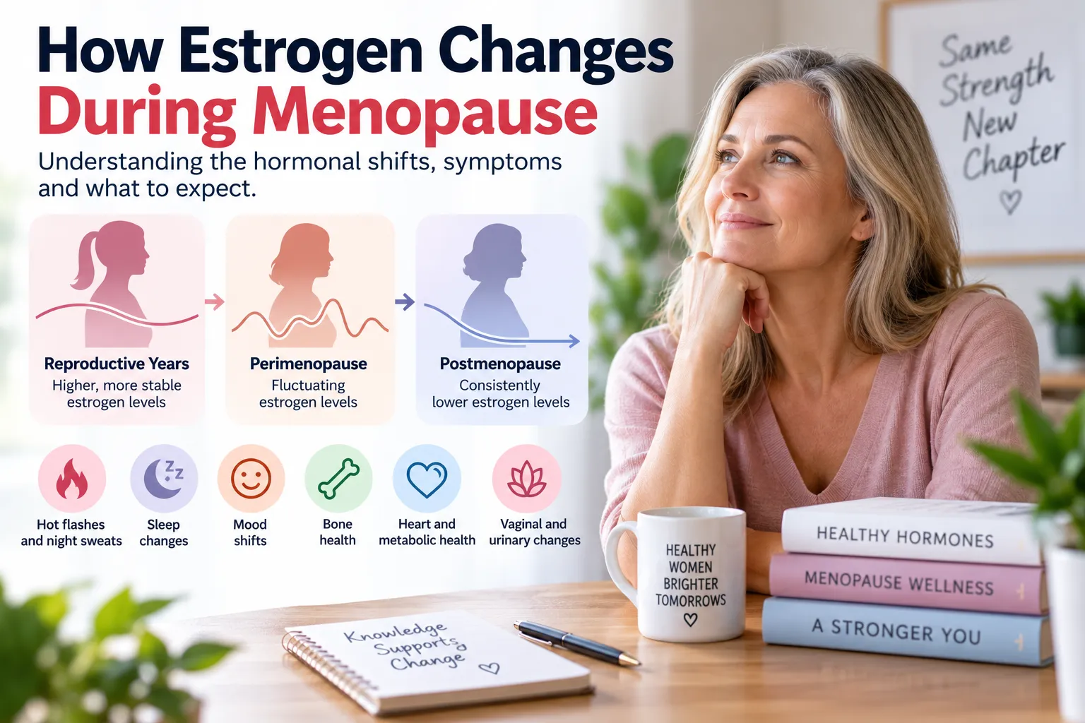 How Estrogen Changes During Menopause