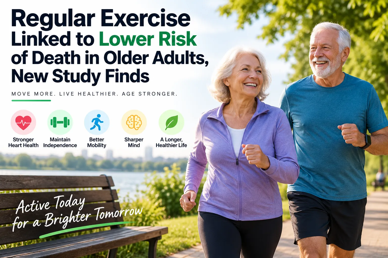 Regular Exercise Linked to Lower Risk of Death in Older Adults, New Study Finds